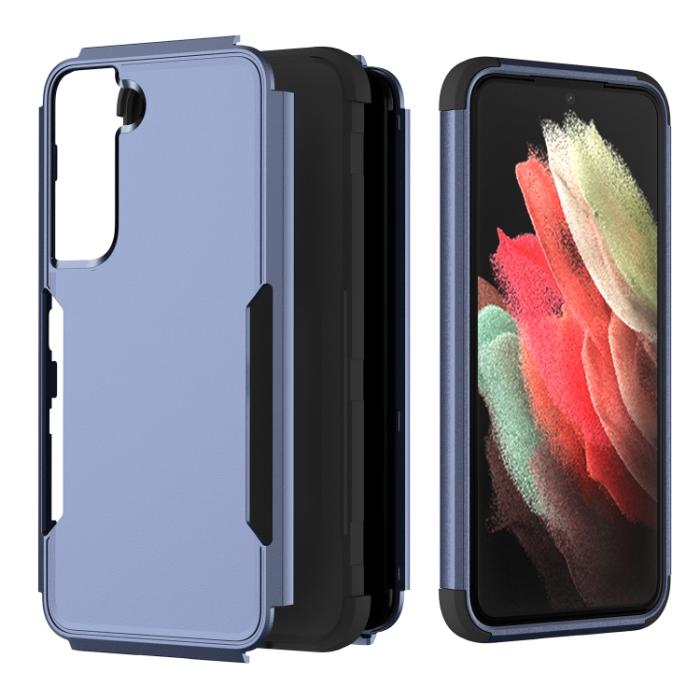 Bild 3,  Samsung Galaxy S22 Skal Hybrid Shockproof Blå/Svart