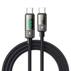 MCDODO Mcdodo 1.2m 100W 5A USB-C - USB-C Auto Off Kabel Svart