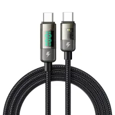 MCDODO Mcdodo 1.2m 100W 5A USB-C - USB-C Auto Off Kabel Svart