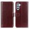  Samsung Galaxy A36 5G/A56 5G Fodral Crazy Horse Läder Brun