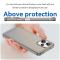 Xiaomi Redmi 12 5G/4G Skal Akryl/TPU Transparent Grå