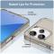  Xiaomi Redmi 12 5G/4G Skal Akryl/TPU Transparent Grå