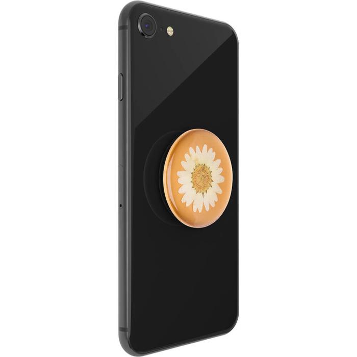Bild 6, PopSockets PopSockets Avtagbart Grip med Ställfunktion Premium Pressed Flower White Daisy