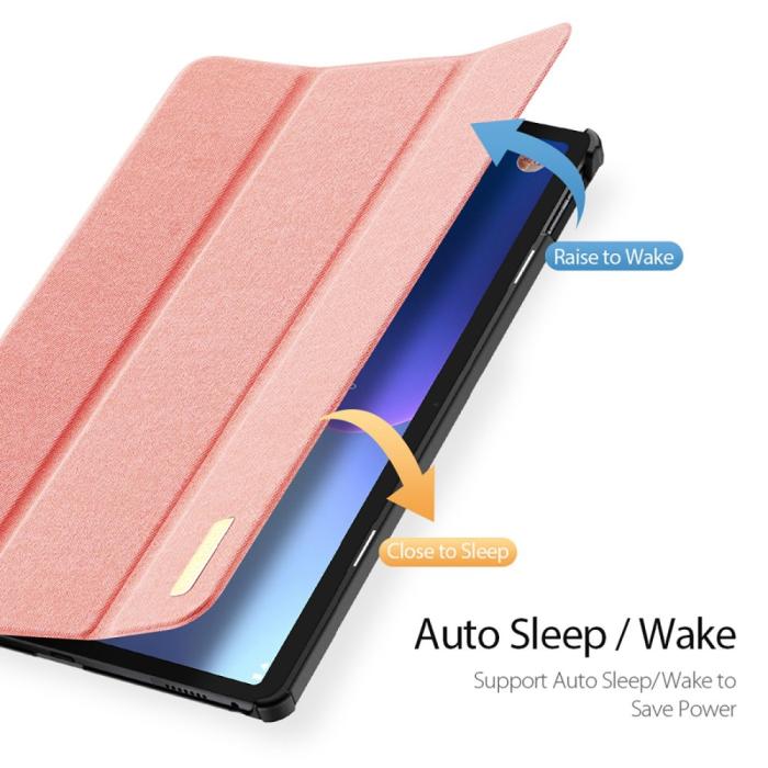 Bild 6, DUX DUCIS DUX DUCIS Lenovo Tab M10 Plus Gen 3 Fodral DOMO Tri-Fold Ljus Rosa