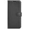  Motorola Edge 50 Pro 5G Litchi Läder Fodral Svart