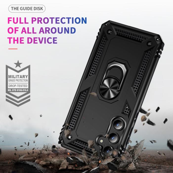 Bild 5,  Samsung Galaxy A55 5G Skal Ring Armor Hybrid Svart