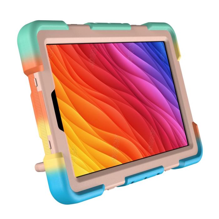 Bild 5,  Galaxy Tab A11 Skal Kickstand Shockproof Rainbow