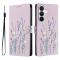  Samsung Galaxy S26 Fodral Med Tryck Lavendel