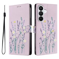  Samsung Galaxy S26 Fodral Med Tryck Lavendel