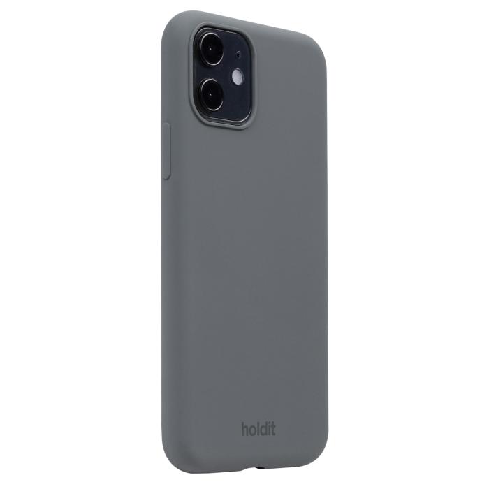 Bild 2, holdit holdit iPhone 11/XR Mobilskal Silikon Space Gray