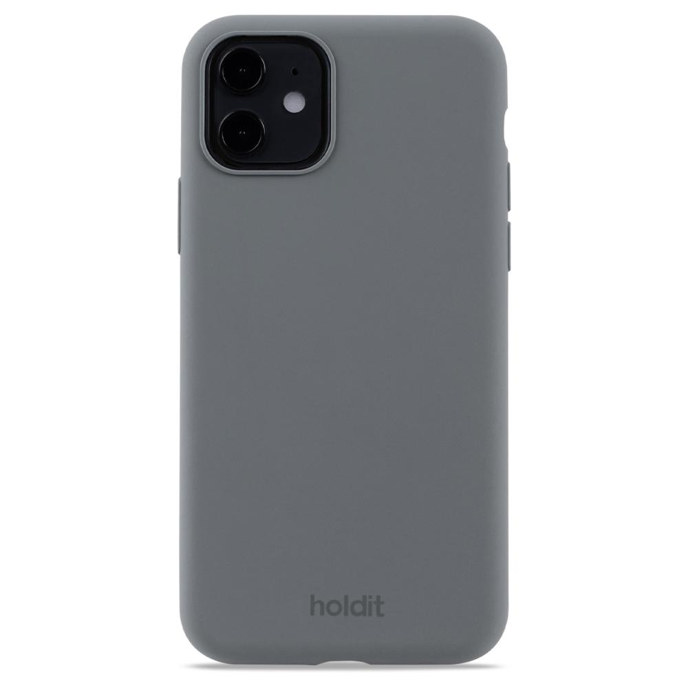 holdit holdit iPhone 11/XR Mobilskal Silikon Space Gray