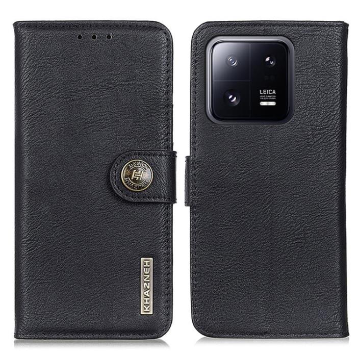 Bild 2, KHAZNEH KHAZNEH Xiaomi 13 5G Fodral Läder Svart