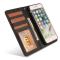  iPhone 7/8/SE 2in1 Magnet Fodral / Skal Svart