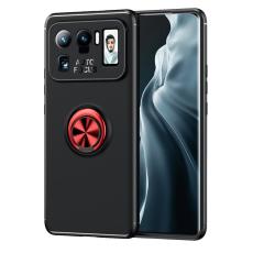  Xiaomi Mi 11 Ultra - Ring Skal - Svart/R&ouml;d