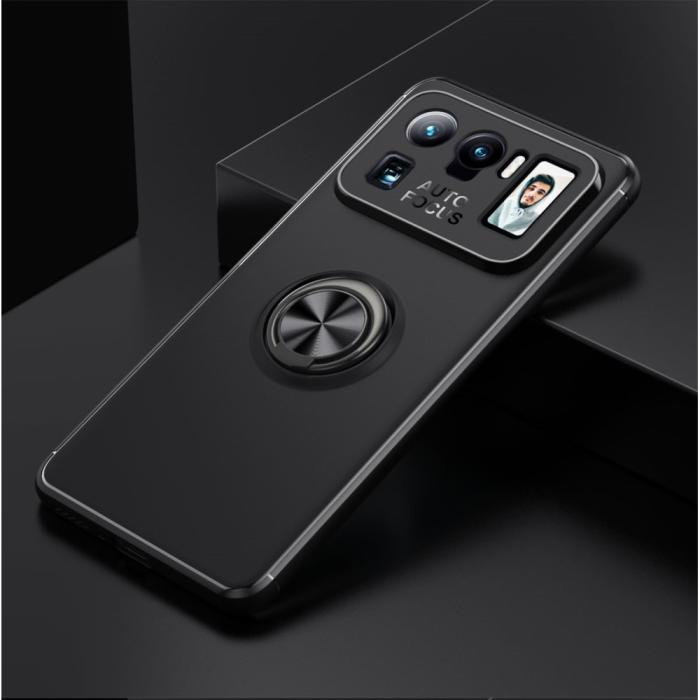 Bild 2,  Xiaomi Mi 11 Ultra - Ring Skal - Svart