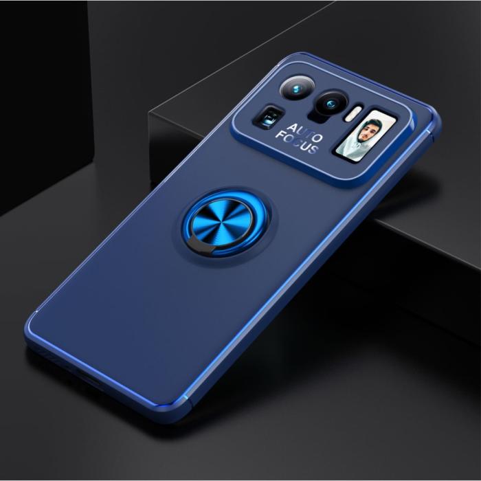 Bild 2,  Xiaomi Mi 11 Ultra - Ring Skal - Blå