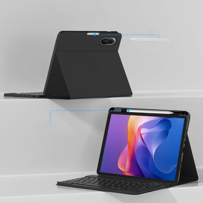 Bild 4, Tech-Protect Tech-Protect Xiaomi Redmi Pad 2 Fodral SC Tangentbord Svart