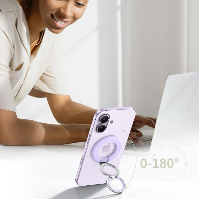 Bild 4, Tech-Protect Tech-Protect Magnetisk MagSafe Ringhållare Mauve