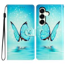  Samsung Galaxy A27 5G Fodral L&auml;der Fj&auml;ril Bl&aring;