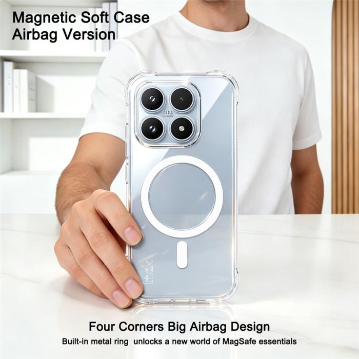 Bild 2, IMAK IMAK Xiaomi 17 Skal TPU Magsafe Shockproof Transparent