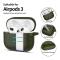 Tech-Protect Tech-Protect AirPods 3 Skal Silikon Hook Olive Green