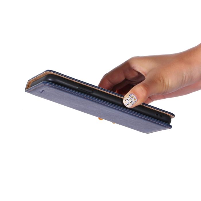 Bild 4,  Samsung Galaxy S22 Fodral Flip Läder Svart