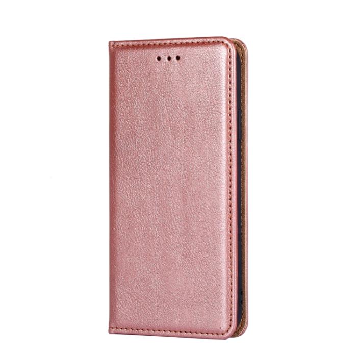 Bild 2,  Samsung Galaxy S22 Fodral Flip Läder Roséguld