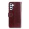  Samsung Galaxy A36 5G/A56 5G Fodral Crazy Horse Läder Brun
