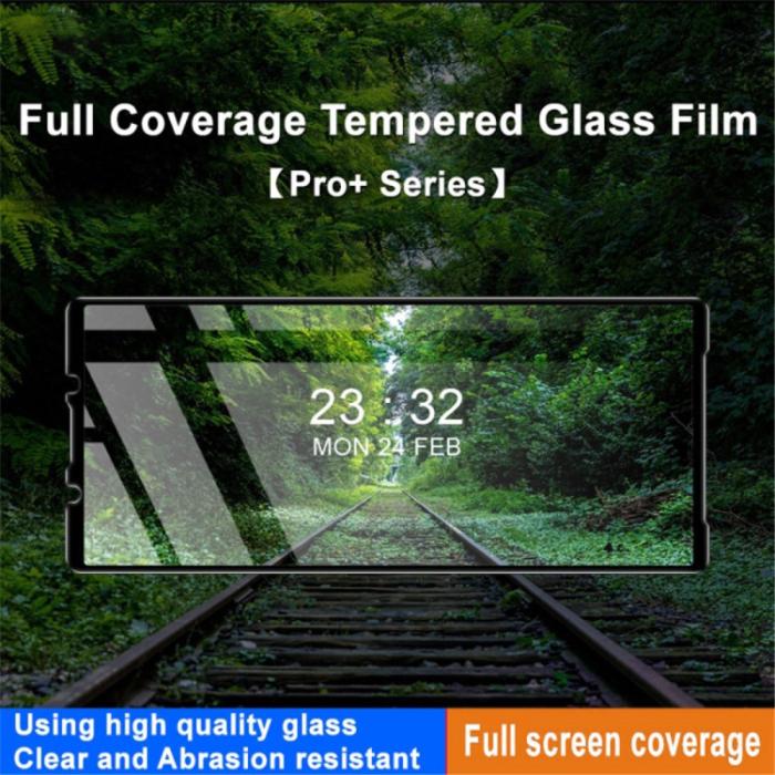Bild 3,  Sony Xperia 5 V Skärmskydd Härdat Glas Heltäckande