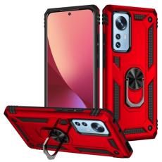  Xiaomi 12 Pro Skal Ring Hybrid Armor R&ouml;d