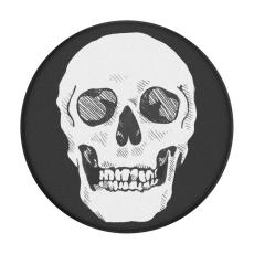 PopSockets PopSockets Avtagbart Grip med St&auml;llfunktion Shaky Bones White