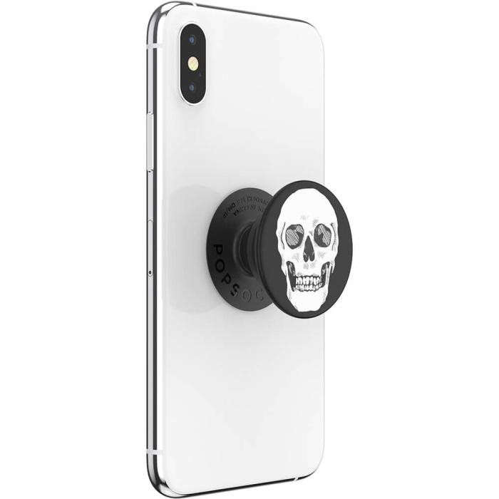 Bild 9, PopSockets PopSockets Avtagbart Grip med Ställfunktion Shaky Bones White