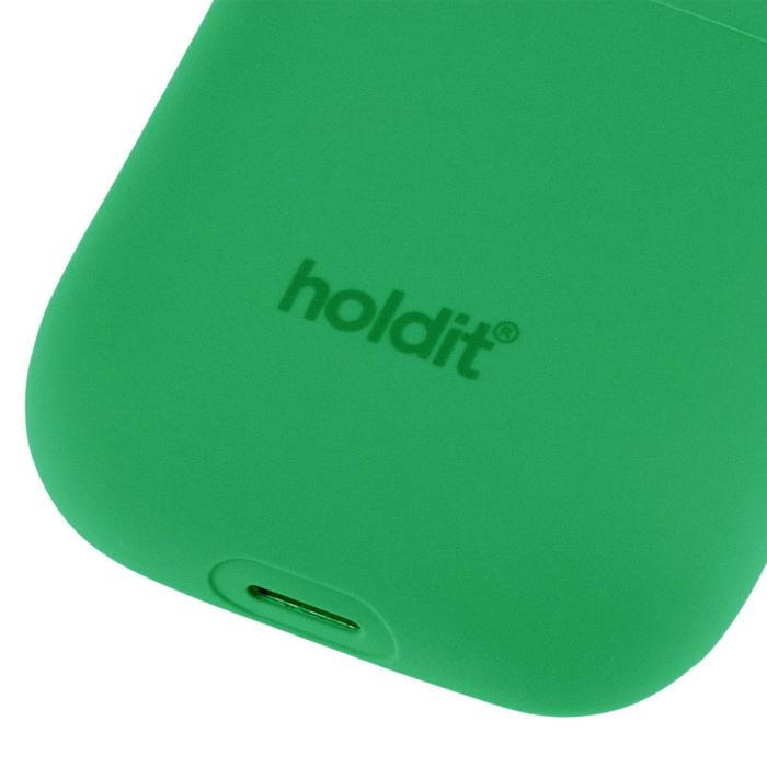 Bild 3, holdit holdit Silikonfodral AirPods Nygård Grass Green
