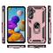  Samsung Galaxy A55 5G Skal Ring Armor Hybrid Roséguld