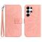 Samsung Galaxy S26 Ultra Fodral Solros Tryck Rosa