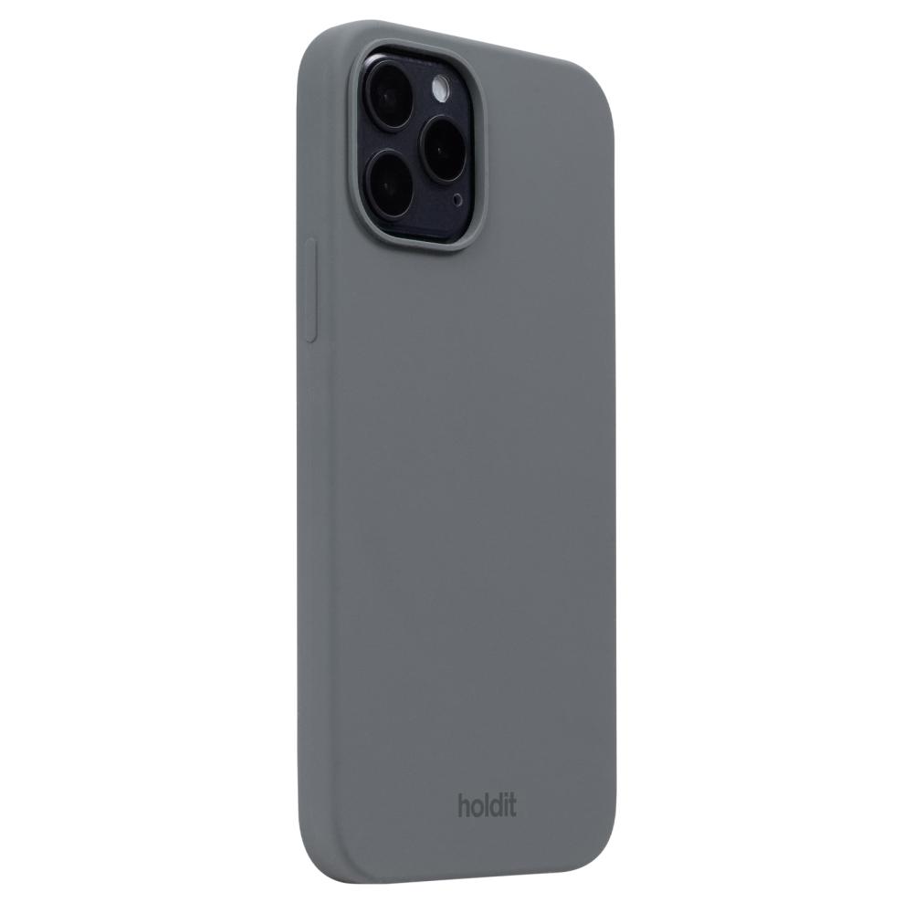 holdit holdit iPhone 12 / 12 Pro Mobilskal Silikon Space Gray