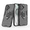  iPhone 16 Skal Hybrid Ring Armor Svart