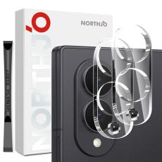 NORTHJO NORTHJO Samsung Galaxy Z Fold 8 2-PACK Linsskydd H&auml;rdat Glas