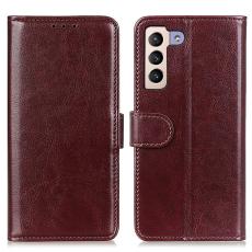  Samsung Galaxy S22 Plus Fodral Crazy Horse L&auml;der Brun