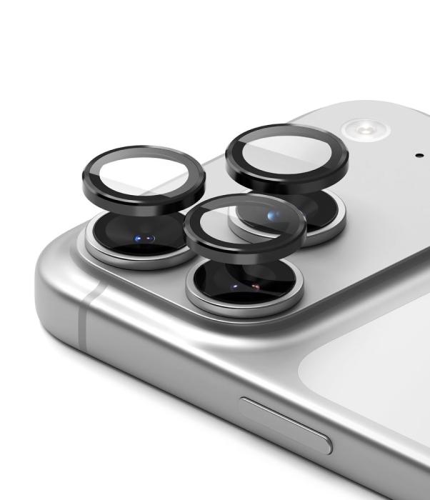 Bild 2, Ringke Ringke iPhone 18 Pro / 18 Pro Max 2-PACK Linsskydd Svart
