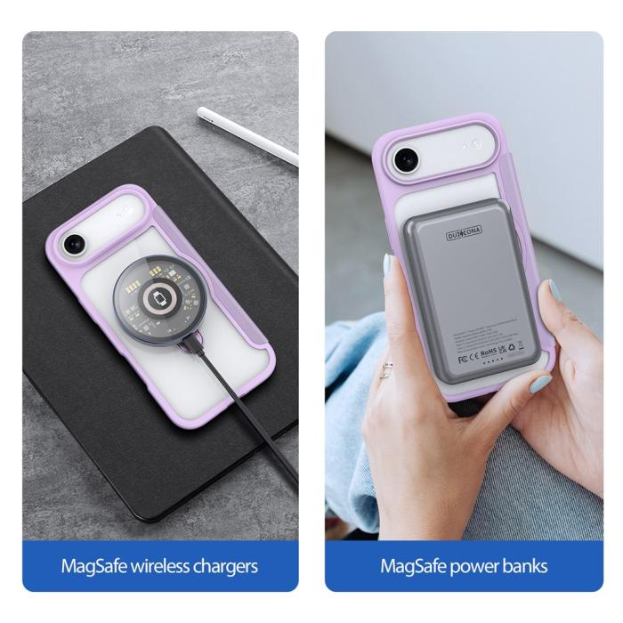 Bild 3, DUX DUCIS DUX DUCIS iPhone Air Fodral MagSafe Kickstand Skin X Pro