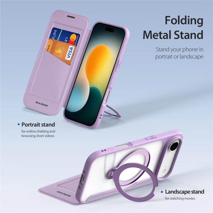 Bild 4, DUX DUCIS DUX DUCIS iPhone Air Fodral MagSafe Kickstand Skin X Pro