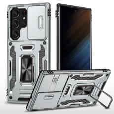  Samsung Galaxy S23 Ultra Skal Hybrid Ring Armor Gr&aring;