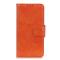  iPhone 15 Pro Fodral Läder Nappa Textur Orange