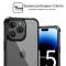 LEEU DESIGN LEEU DESIGN iPhone 15 Pro Max Skal AirBag Hybrid Matt Svart