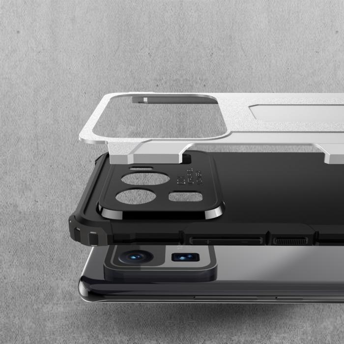Bild 3,  Xiaomi Mi 11 Ultra - Shockproof Hybrid Armor Skal - Mörk Blå