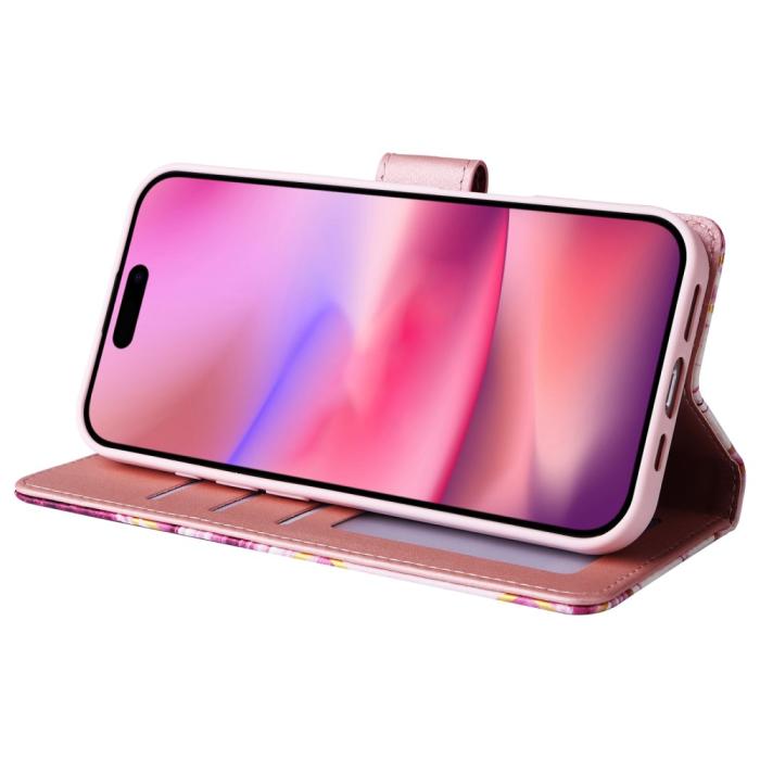 Bild 3,  iPhone 16 Fodral Tryck Med Marmor Rosa