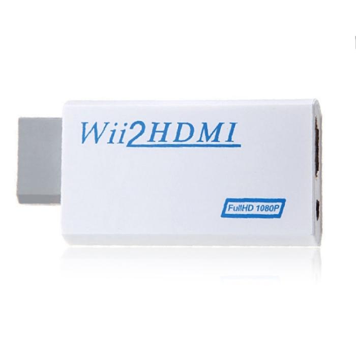 Bild 2,  Wii till HDMI Adapter 1080p För Nintendo Wii Vit