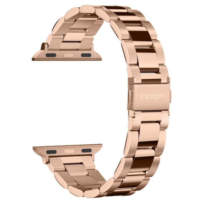 Bild 2, Spigen Spigen Apple Watch 38/40/41/42 mm Armband Modern Fit Roséguld