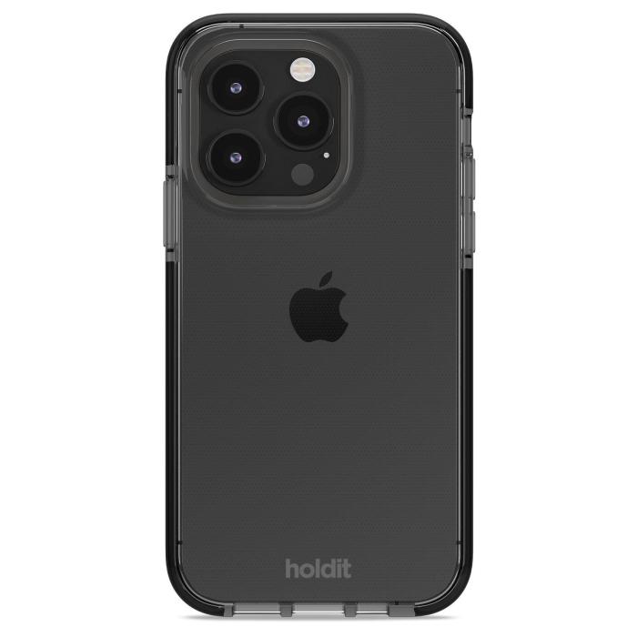 Bild 2, holdit holdit iPhone 15 Pro Mobilskal Seethru Svart